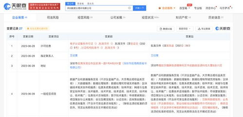深圳数据交易所新增教育咨询业务 深数交经营范围新增招生辅助服务